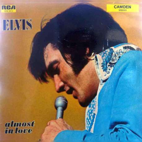 ELVIS PRESLEY ALMOST IN LOVE 1970 LP.