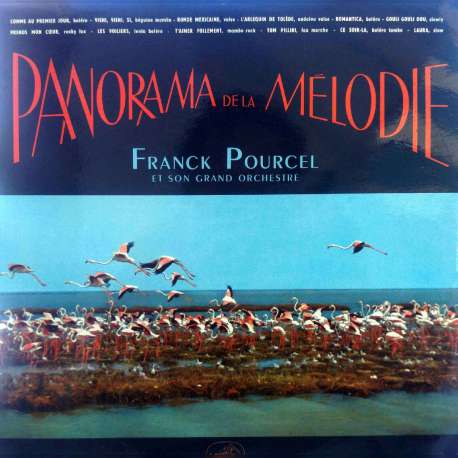 FRANCK POURCEL PANORAMA DE LA MELODIE 1960 ENSTRÜMANTAL LP.