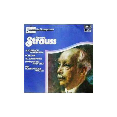 RICHARD STRAUSS FAVOURITE COMPOSERS  KLASİK DOUBLE LP.