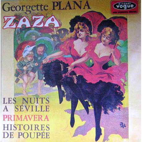 GEORGETTE PLANA 4 ŞARKILIK  45 RPM EP.