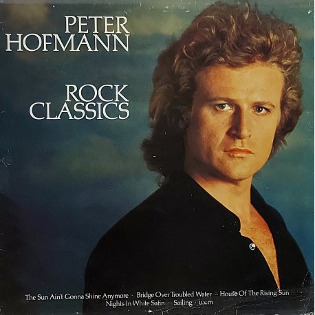 PETER HOFMANN ROCK CLASSICS  1982 LP.