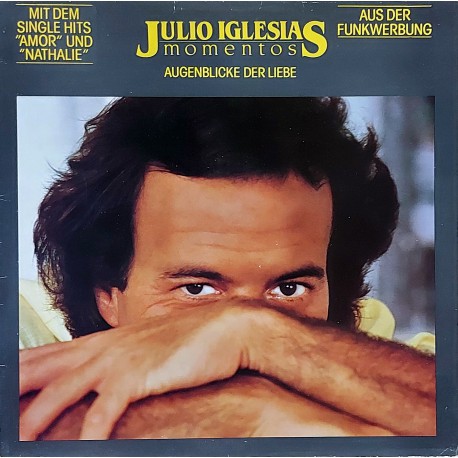 JULIO IGLESIAS MOMENTOS 1982 LP.