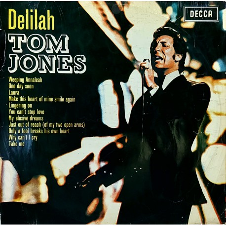 TOM JONES - DELILAH 1968 LP.