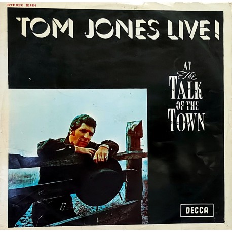 TOM JONES LIVE At The Talk Of The Town 1967 LP.