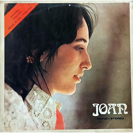 JOAN BAEZ GREATEST HITS 1974 LP.