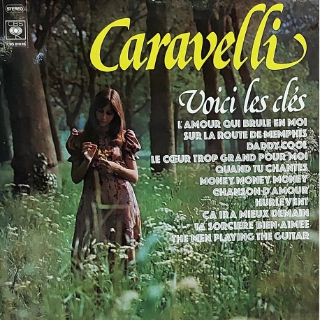 CARAVELLI Voici Les Clés 1977 ENSTRÜMANTAL LP.