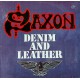 SAXON - DENIM And LEATHER 1981 LP.