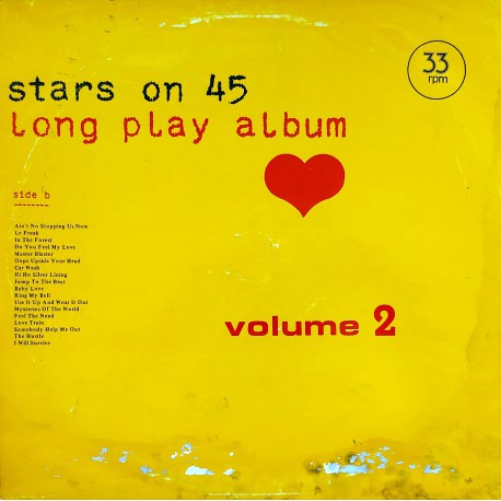 STARS ON 45 LONG PLAY ALBUM VOLUME 2