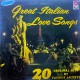 GREAT ITALIAN LOVE SONGS 1977 LP.