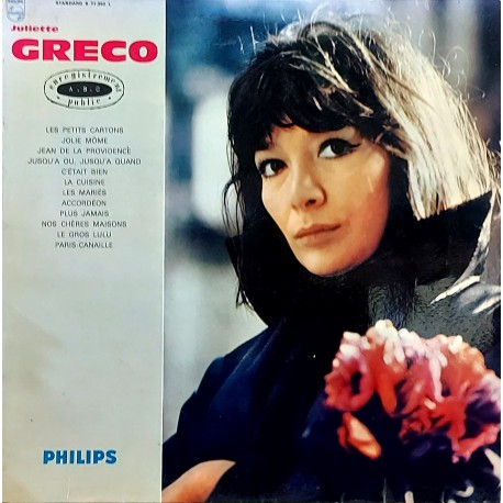 JULIETTE GRECO À L'A.B.C. 1962 LP.