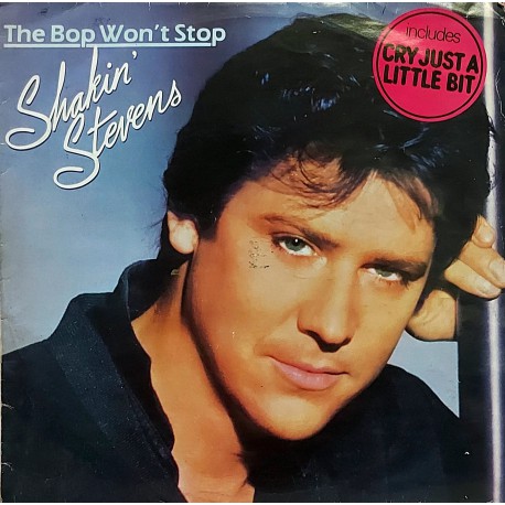 SHAKIN' STEVENS THE BOP WON'T STOP 1983 LP.