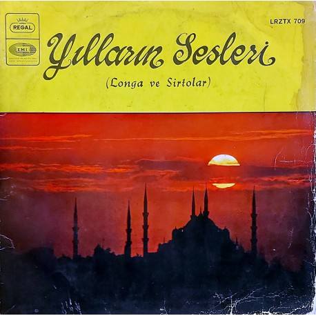 HÜSNÜ ÖZKARTAL / REGAL ORKESTRASI YILLARIN SESLERİ LONGA ve SİRTOLAR 1970 LP.